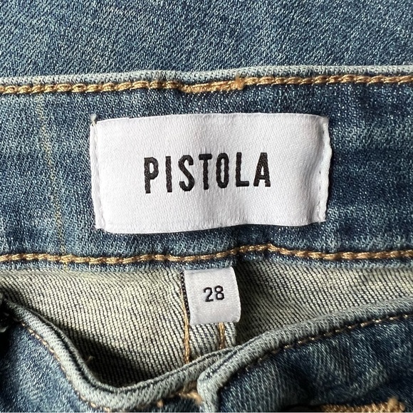 Pistola Revolve Women’s High Rise Skinny Jeans Lighy Medium Wash, Size 28 - Picture 5 of 10